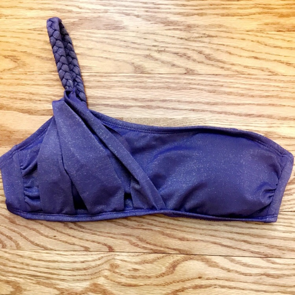 Single-Strap Bikini Top